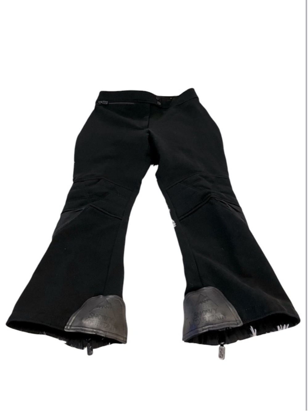 Snowy Mountain Women’s Vintage Black Ski Pants Made In Italy Sz 12R
